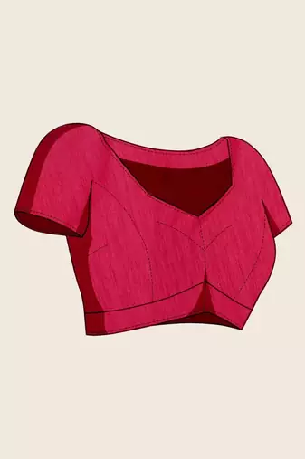 Pink embellished sarees