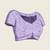Lavender embroidered net sarees