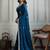 Teal embellished sarees