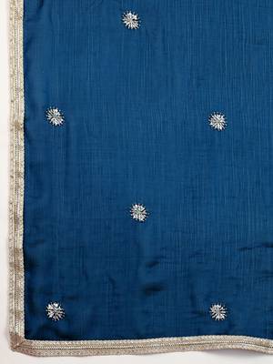 Teal embellished sarees 4