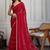 Red embellished sarees