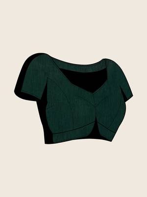 Green embellished sarees 4