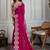 Pink embroidered sarees