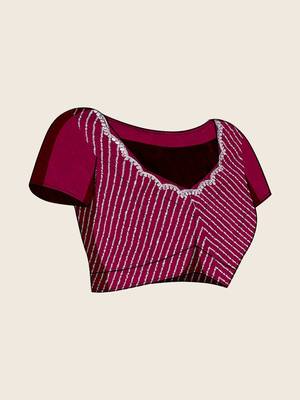 Pink embroidered sarees 5