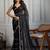 Black embellished sarees