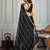 Black embellished sarees