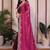 Magenta magenta rangoli silk embroidery saree