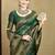 Olive ethnic motifs woven design zari mysore silk saree
