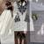 Off white designer natural crepe farshi salwar suit set