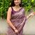 Purple chikoo silk lavender purple sarees