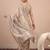 Gold embellished sequinned tissue designer saree