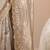 Gold embellished sequinned tissue designer saree