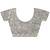 Gold embellished sequinned tissue designer saree