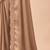 Gold embellished embroidered poly georgette designer saree