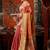 Pink woven design zari tissue saree