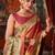 Pink woven design zari tissue saree