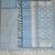 Grey blue katan silk blend dress materials