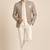 Gold green open jodhpuri for man ::: bandhgala ethnic wear