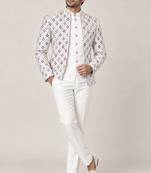 White open jodhpuri for man ::: bandhgala ethnic wear
