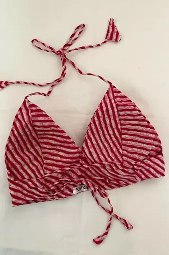 Lehariya-pink-cotton-padded-bra-kj0030