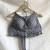 Purple-small-butti-lurex-back-knot-cotton-top-kj0035