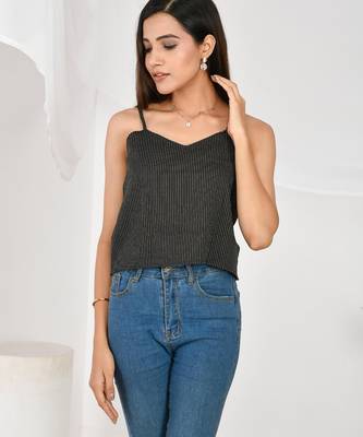 Black-cotton-kantha-spaghetti-top-kj0165 1