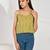 Green-stripe-spaghetti-top-kj0170