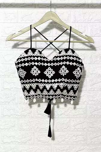 Black-mirror-criss-cross-top-kj0192
