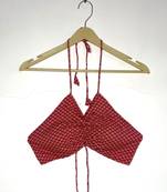 Red-butti-criss-cross-cotton-top-kj0247