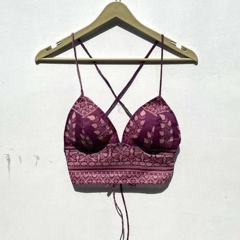 Dark-wine-triangle-mul-bra-kj0267 1