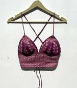 Dark-wine-triangle-mul-bra-kj0267