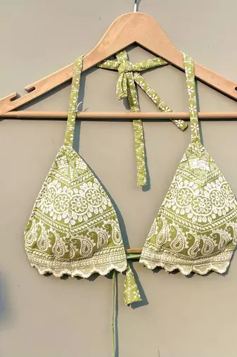 Olive-green-chikan-bra-kj0274