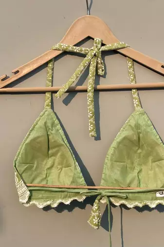Olive-green-chikan-bra-kj0274