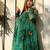 Bottle-green-bandhej-chiffon-suit-at0330