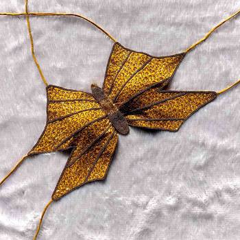 Mustard-handwork-butterfly-top-kj0333 2