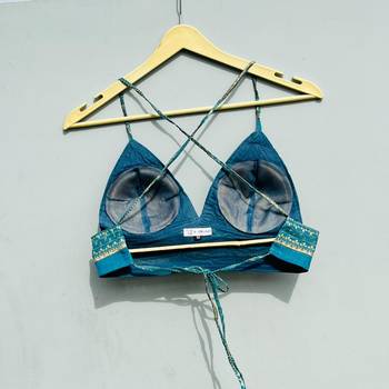 Blue-foil-cotton-bra-kj0437 2