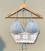 Grey-chikan-lace-cotton-bra-kj0443