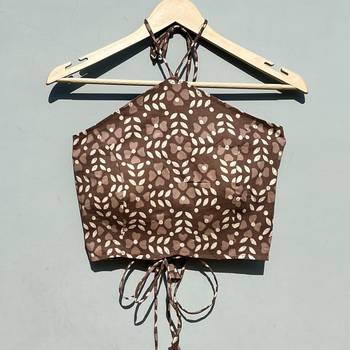 Brown-kashish-criss-cross-cotton-top-kj0483 1