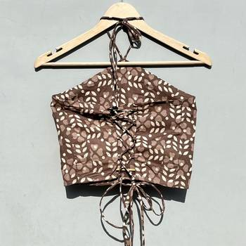 Brown-kashish-criss-cross-cotton-top-kj0483 2