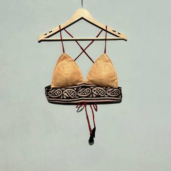 Beige-black-kota-doria-cotton-bra-kj0485 1