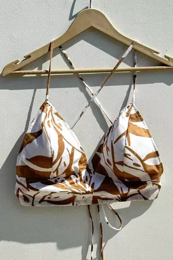 Light-brown-floral-cotton-bra-kj0520