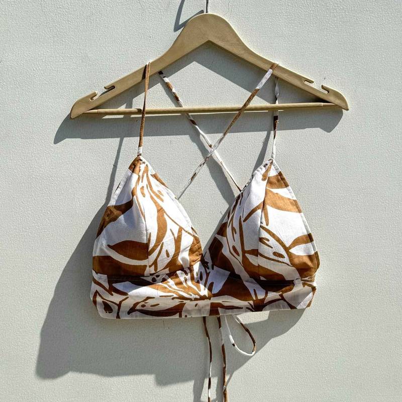 Light-brown-floral-cotton-bra-kj0520