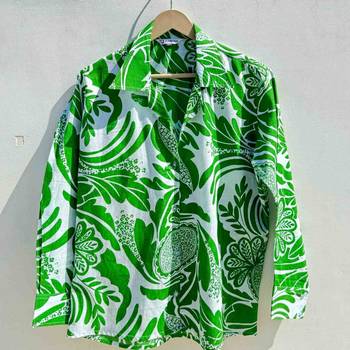 Green-abstract-floral-overall-combo-kj0528 2