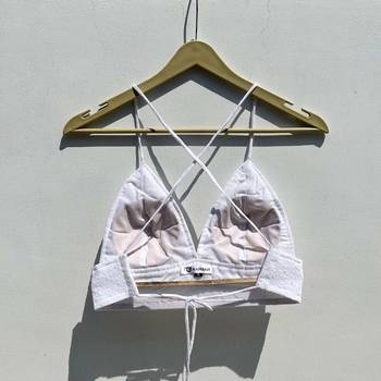 Dusty-green-embroidery-dobby-shirt-white-chikan-bra-combo-kj0534 2