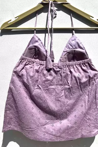 Lavender-chikan-tree-cotton-top-kj0574