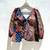 Multicolor-and-brown-bagru-patch-deep-neck-full-puff-sleeves-cotton-top-kj0603