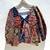 Multicolor-and-brown-bagru-patch-deep-neck-full-puff-sleeves-cotton-top-kj0603