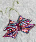 Multicolor-sequin-handwork-butterfly-cotton-top-kj0628