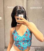 Blue-jaal-halter-neck-back-knot-top-free0639