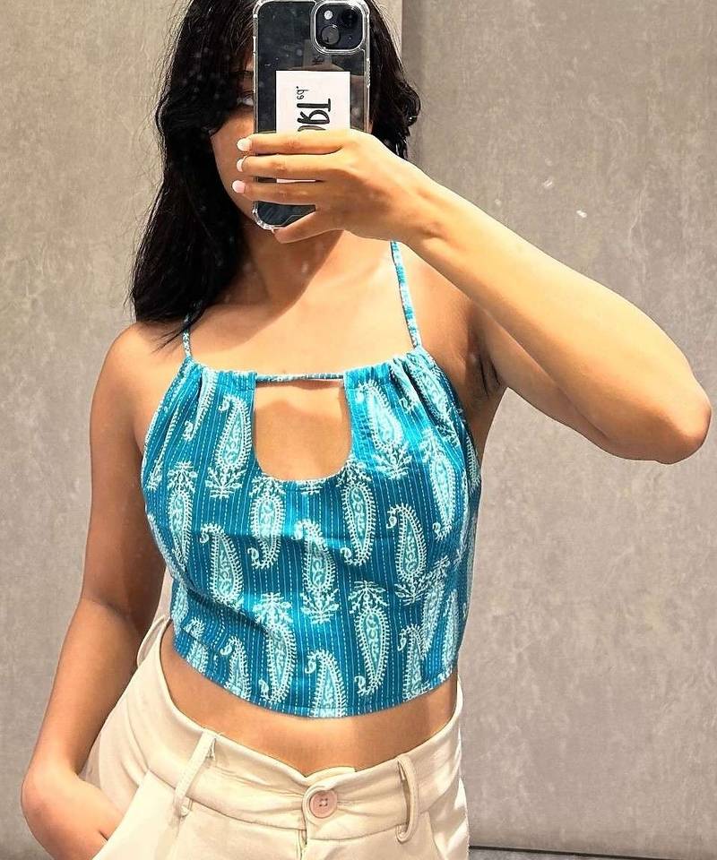 Blue-paisley-katha-back-knot-top-kj0642